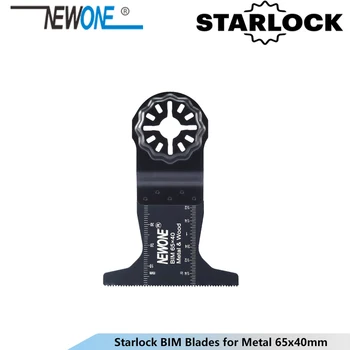 NEWONE HCS/BIM 65MM Starlock Pjūklų tinka Galia Vibraciniai Įrankiai Medienai Plastiko, Metalo Pjovimo Pašalinti Kilimų Nagai daugiau