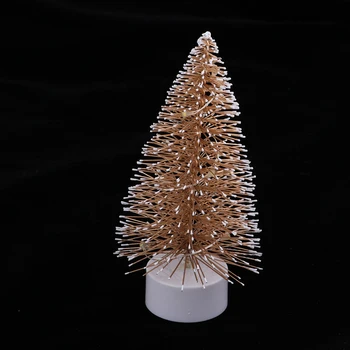 1/12 Miniatiūriniai Lėlių LED Šviesos Kalėdų Eglutės Modelio Papuošalus