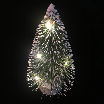 1/12 Miniatiūriniai Lėlių LED Šviesos Kalėdų Eglutės Modelio Papuošalus
