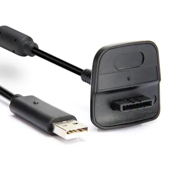 1.5 m USB Įkrovimo Kabelis Xbox 360 Belaidžiai Žaidimų Valdiklis Žaisti Įkrovimas USB Įkroviklio Laidą Laidą Aukštos Kokybės Žaidimas Priedų