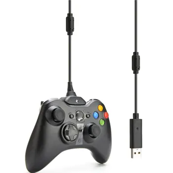 1.5 m USB Įkrovimo Kabelis Xbox 360 Belaidžiai Žaidimų Valdiklis Žaisti Įkrovimas USB Įkroviklio Laidą Laidą Aukštos Kokybės Žaidimas Priedų