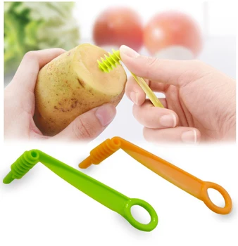 1 multi-funkcija virtuvės peilis spiralės virtuvinis peilis bulvių salotos morkos agurkai agurkai spiralės varžtas virtuvės įrankis
