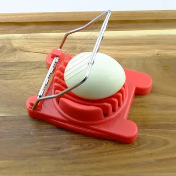 1*Nerūdijančio Plieno Virtas Kiaušinis Slicer Kiaušinių Cutter Multifuntional Įrankiai Pomidorų Cutter Яйцерезка Virimo Virtuvės Įrankiai