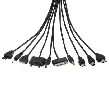 10 In 1 Multi-Funkcija USB Kabelis Telefono USB Įkroviklis Įkrovimo Kabelį, Laidą Jungtis, Skirta 