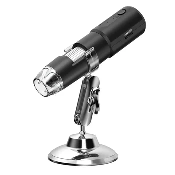 1000X Profesinės USB Skaitmeninis Mikroskopas Didinimas WiFi Bevielio ryšio Kišeninis Skaitmeninis Mikroskopas su 8 LED Stendas