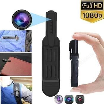 1080P HD Pocket Pen Kamera, Mini Nešiojamieji Kūno Vaizdo įrašymo DVR Konferencija Maža Kamera, Aukštos raiškos Apsaugos vaizdo Kamera