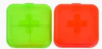 10vnt Nešiojamas Mini CuteTemporary Saugojimo Plastiko Tablečių Dėžutė Medicina Atveju Sveiką Priežiūros Tuščias Narkotikų Lauke Rūšiavimo