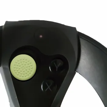 10vnt Silikono Nykščio Stick Tvirtinasi Dangtelis Mygtukas Caps VR Tiksliai Replacsment Už Oculus Quest 1 2 S Rift VR Žaidimas Priedai