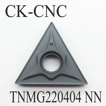 10vnt TNMG220404 NN TNMG 431 cnc tekinimo įrankiai karbido įdėklai Nerūdijančio plieno/steel