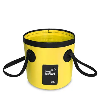 12L 20L nešiojamų kibirą vandens saugojimo krepšys saugojimo krepšys neperšlampamas vandens maišelį žvejybos sulankstomas kibiras išardomi kibiras