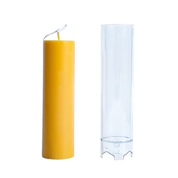 15 cm, Cilindro formos Žvakė Pelėsių Handemade Žvakė Priėmimo Akrilo Lazdele Pelėsių 
