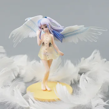 15cm Angel Beats Tachibana Kanade Mielas Veiksmų Skaičius, PVC Modelis Žaislai Apdailos Anime Angel Statulėlės Gimtadienio Dovanos Mergaitėms