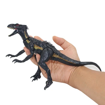 15cm Juros periodo Pasaulio Parkas Indoraptor Velociraptor Aktyvus Dinozaurai Veiksmų Skaičius, Žaislai Berniukams, Vaikų, Gyvūnų Lėlės Modelio Dovana