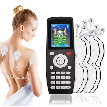 16 Režimai DEŠIMTIS Akupunktūra gydymo Įstaigą Massager 4 Kanalų Elektros EMS Raumenų Stimuliatorius Impulso Fizioterapijos Aparatas Skausmo