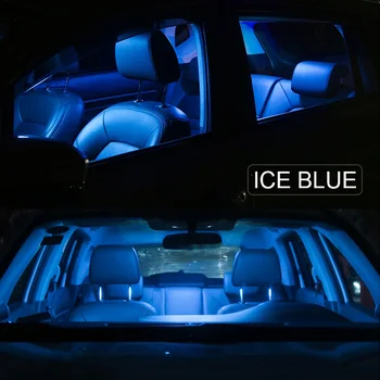 16Pcs Balta Canbus LED interjero Žemėlapis Dome Skaitymo Šviesos Rinkinys 2011-2016 2017 2018 2019 Hyundai i40 Kojoms Licencijos numerio ženklo apšvietimo Žibintas