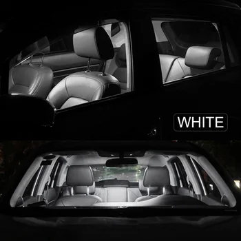 16Pcs Balta Canbus LED interjero Žemėlapis Dome Skaitymo Šviesos Rinkinys 2011-2016 2017 2018 2019 Hyundai i40 Kojoms Licencijos numerio ženklo apšvietimo Žibintas