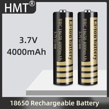 18650), 3,7 V 4000mAh Li-ion Baterija Žibintuvėlį, Fakelą 18650 Baterijos akumuliatoriai akumuliatorius ličio baterija, CE