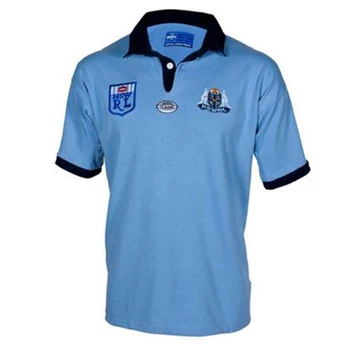 1985 NSW Blue Retro Jersey RUGBY JERSEY Sport S-5XL