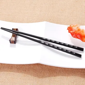 1Pair Japonijos lazdelės Lydinio neslidus Suši Maisto lazdeles Supjaustykite Lazdos Kinijos Dovana palillos japoneses daugkartinio naudojimo lazdelės