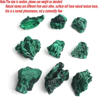 1PC Aukštos Kokybės Natūralaus Akmens Kongo Malachito Akmens Uolienų Mineralų Pavyzdys Netaisyklingos Formos Šiurkštus Akmens Gydomąsias Namų Dekoro