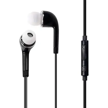 1PC In-Ear Stereo Headset Ausinės Universalią 3,5 mm Ausines, Kūno Mygtuką Kontrolės Aukštos kokybės Triukšmo atšaukiu Ausinės