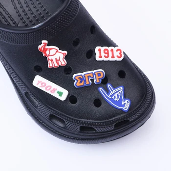 1pcs Croc Pakabukai Batų Aksesuarų Dizaineris PVC Emblema Mygtuką Deecoration už Užkimšti Batų Sagtis Žavesio