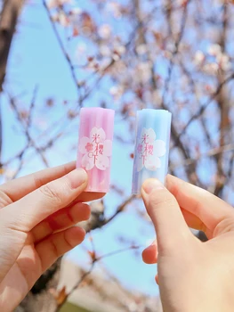 1pcs Gražus Rožinis Sakura Gėlių Gumos Mini Trintukas, skirtas Pieštukas Valymo Reikmenys Biuro Mokykliniai Reikmenys Mergina Dovana H6152