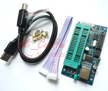 1PCS,IPS K150 ICSP Programuotojas USB Automatinio Programavimo Kurti Mikrovaldiklis + USB ICSP kabelis
