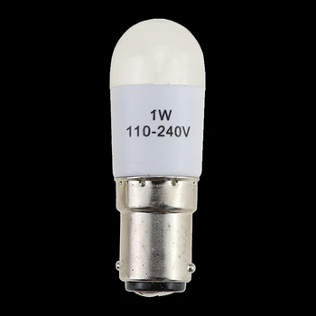 1Pcs LED Lemputes Namuose Siuvimo Mašinos Lempos Pakeitimas 0,7 W 220 Voltų Varžtas Tipas