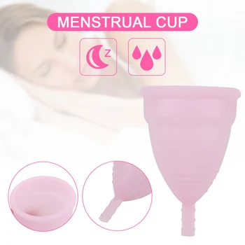 1Pcs Medicininės kokybės Silikono Menstruacijų Taurės moterų Higienos Daugkartinio naudojimo Moterų Sveikatos Laikotarpį Taurės Menstruacijų Lady Cup