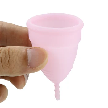 1Pcs Medicininės kokybės Silikono Menstruacijų Taurės moterų Higienos Daugkartinio naudojimo Moterų Sveikatos Laikotarpį Taurės Menstruacijų Lady Cup