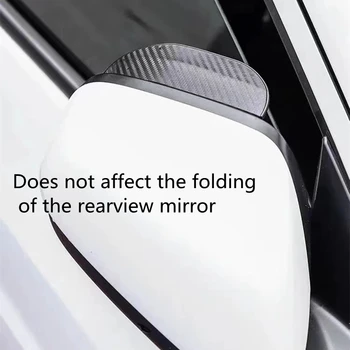 2 VNT Automobilių galinio vaizdo Veidrodėlis, Lietaus Antakių Saulės Skydelis Universalus Stiliaus 