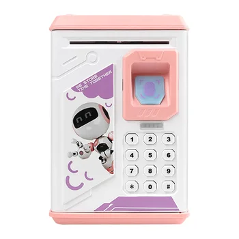2020 Elektroninių Piggy Bank ATM Slaptažodį taupyklė Pinigų Monetų Taupymo BANKOMATŲ Banko seifo Auto Pažymėkite Popierinių Banknotų Dovana Vaikams