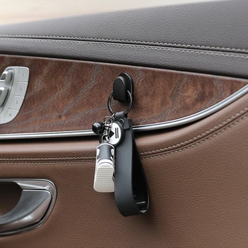 2020 m. Naujų Automobilių Kabliai Organizatorius Saugojimo USB Laidas Ausinės Klavišą Saugojimo Lipni Sienos Pakaba Kablys Auto Užtrauktuku Įrašą