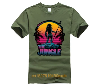 2020 prekės vyrų marškinėliai Sveiki atvykę į Džiungles, Nauji medvilniniai marškinėliai vyriški apvalios kaklo trumparankoviai atsitiktinis marškinėliai