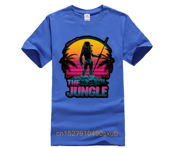 2020 prekės vyrų marškinėliai Sveiki atvykę į Džiungles, Nauji medvilniniai marškinėliai vyriški apvalios kaklo trumparankoviai atsitiktinis marškinėliai