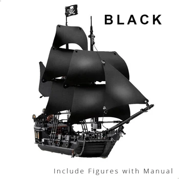 2021 Black Pearl Laivo Piratų Laivuose Karibų Modelio Blokai Suderinama su 4184 4195 Gimtadienio Dovanos Vaikams, Žaislai