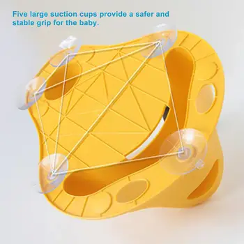 2021 M. Nauja Baby Shower Sėdynės Saugios Kūdikių Vonia Išmatose Anti-Slip Siurbimo Kėdė Apvalios Krašto Saugus Rankos Atgal Poilsio Kūdikiams 6-12 Mėnesių Amžiaus