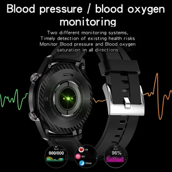 2021 Mados Smart Watch Vyrų Passometer Aukštos Kokybės Plienas Atsparus Vandeniui Karinės Smartwatches Už Xiaomi 