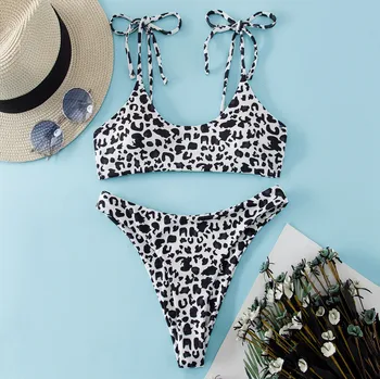 2021 Moterų maudymosi kostiumėlį, Diamond Apdailos Bikini Komplektas Push Up maudymosi kostiumėlį Moterų Paplūdimio Kamšalu maudymosi Kostiumėliai Paplūdimio Bikini Set #40