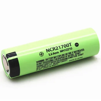 2021 NAUJAS 21700 NCR21700T Ličio Įkraunama Baterija 4800mAh), 3,7 V 40A Didelio biudžeto įvykdymo patvirtinimo Baterija Didelės drenažo Li-ion Baterija