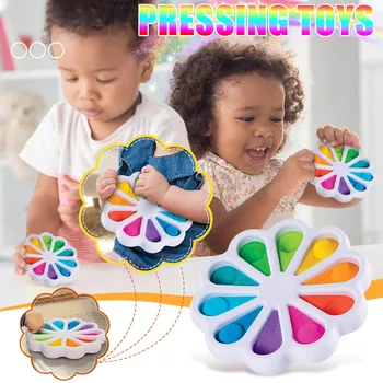 2021 Naujas Fidget Paprasta Dimple Žaislai Streso Pagalbos Ranką Fidget Žaislus Vaikams, Suaugusieji Anksti Švietimo Autizmo Specialios Antistress