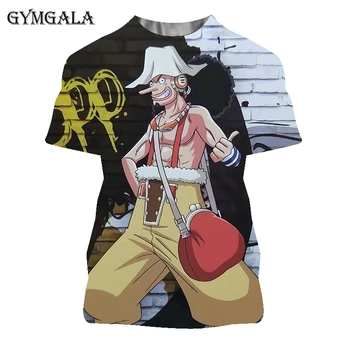 2021 naujas gabalas grafinis T-shirt vyrai anime Harajuku viršūnės vasarą vyriški T-shirt 3D mados berniukas, drabužiai Plius dydis streetwear