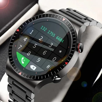 2021 Nauji Plieniniai Verslo Smart Watch 