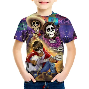 2021 Nauji Vaikiški marškinėliai Animacinį Filmą 