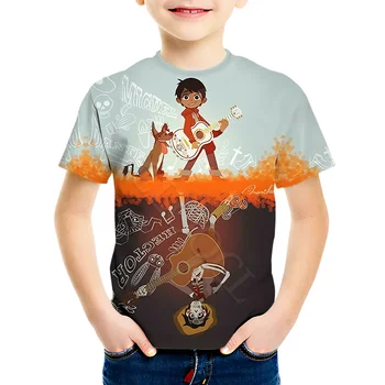 2021 Nauji Vaikiški marškinėliai Animacinį Filmą 