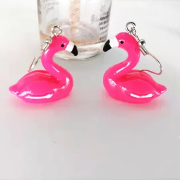 2021 naujų Europos ir Amerikos kietas kūrybos modeliavimas trimatėje flamingo moterų eardrop