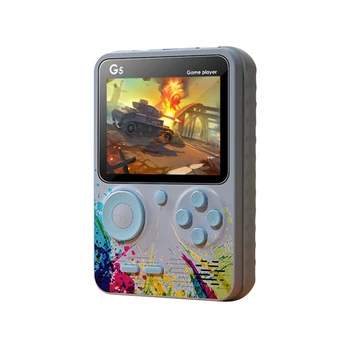 2021 Retro Konsolės Spalvotas LCD Ekrano Žaidimas G5 Mini Retro Vaizdo Žaidimų Nešiojamą Kišeninio Žaidimų Žaidėjai su 500 Žaidimai