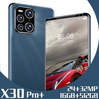 2021 X3 Pro Pasaulio Parduotuvėje europos sąjungos Oficialusis 512G pirštų Atspaudų Atrakinti 5.5 colių HD Kamera Visą Ekraną Smartfon