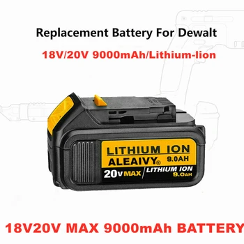 20V 6.0 Ah MAX XR Baterijos Energijos įrankis Pakeisti DeWalt DCB180 DCB184 DCB181 DCB182 DCB200 DCB201 20V 6A 18Volt 20v Baterija